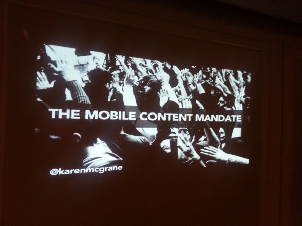 The Mobile Content Mandate