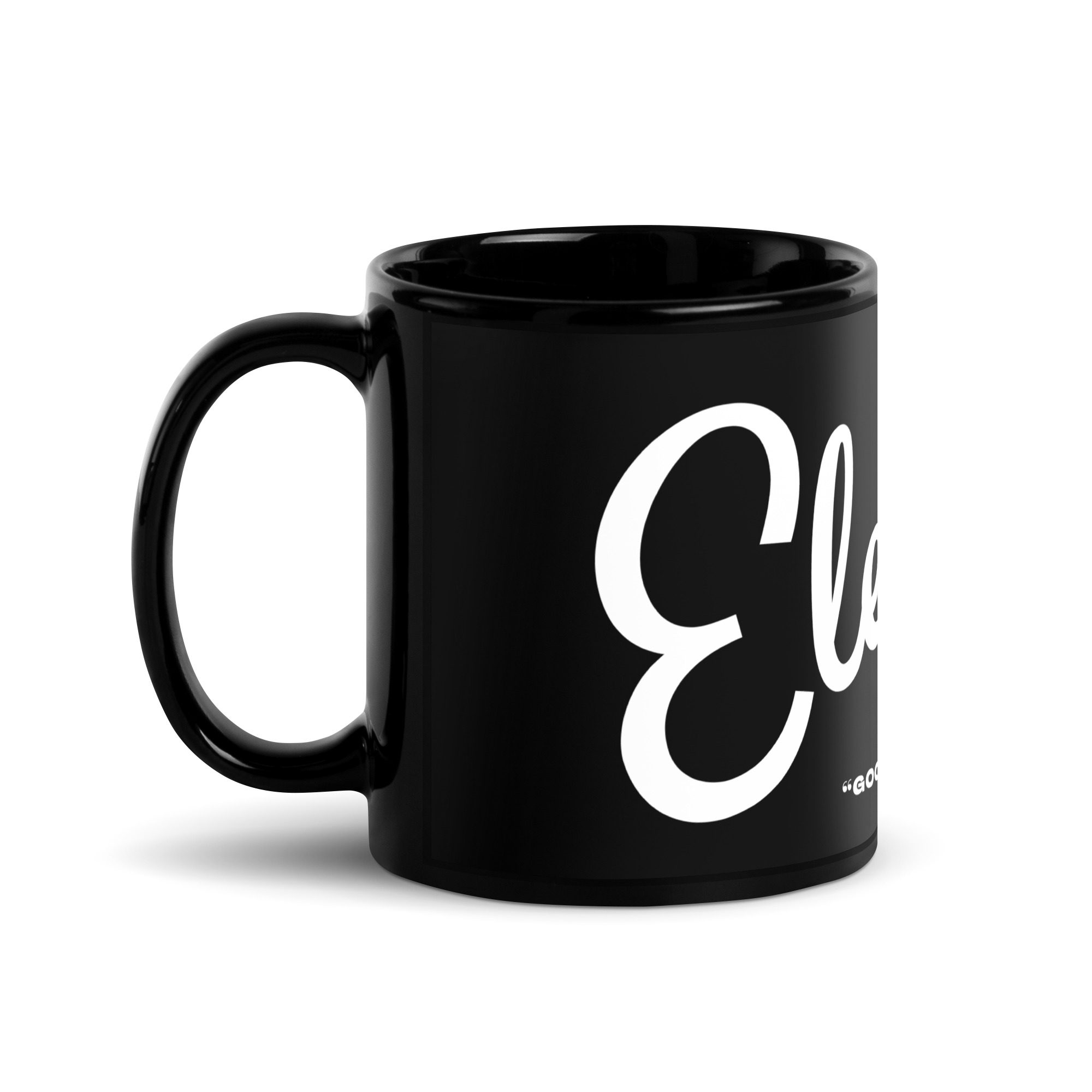 Black Glossy Mug
