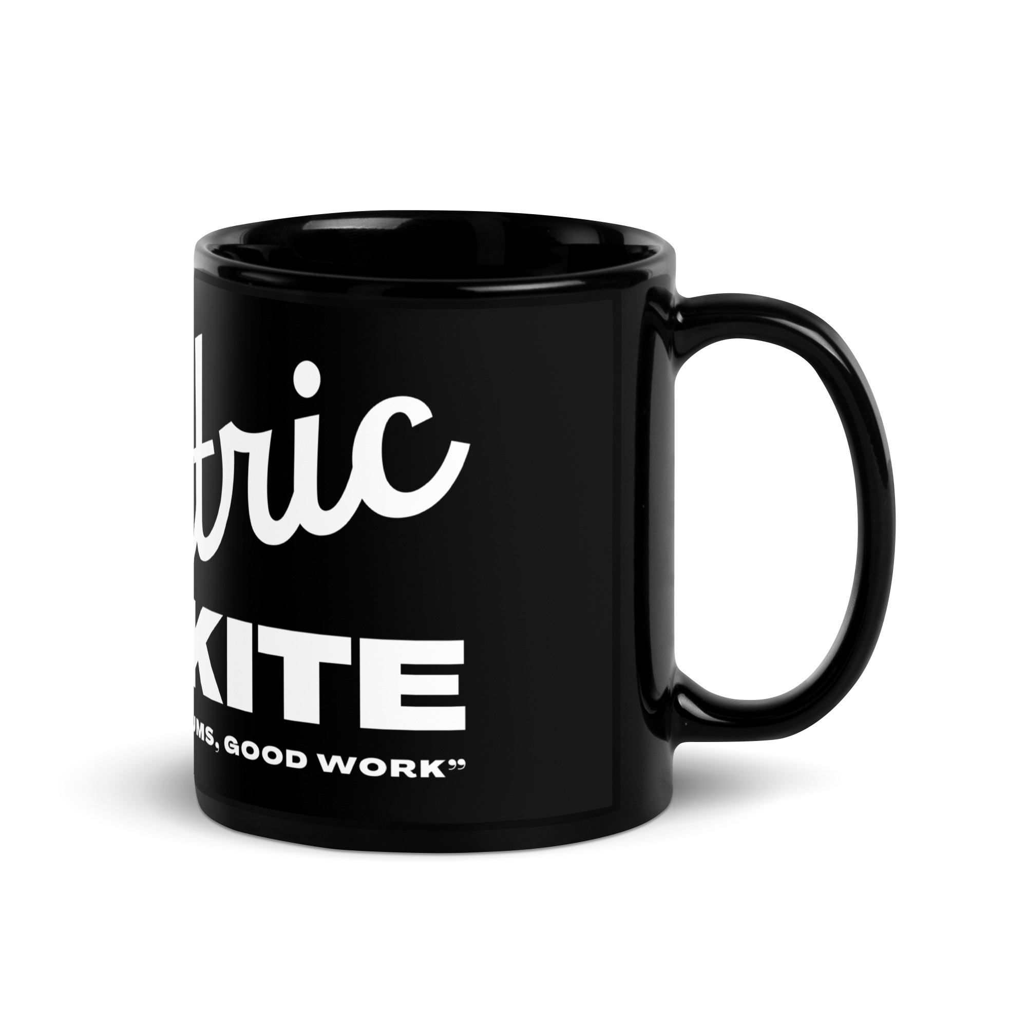 Black Glossy Mug