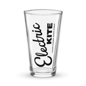 Garage pint glass