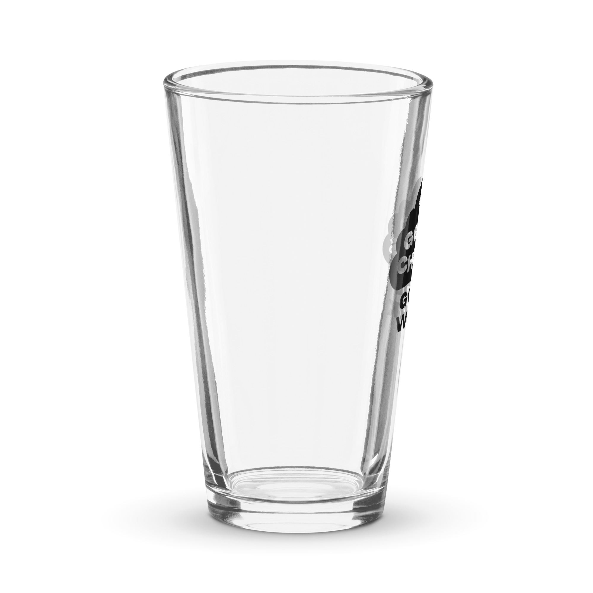 Good Chums Good Work Pint Glass